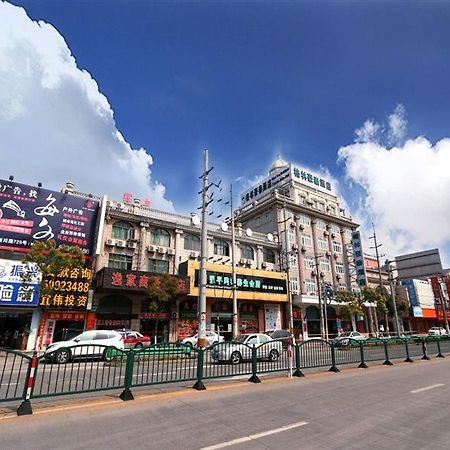 Greentree Inn Shanghai Pudong Airport Huaxia East Road Railway Station Shell Hotel Buitenkant foto
