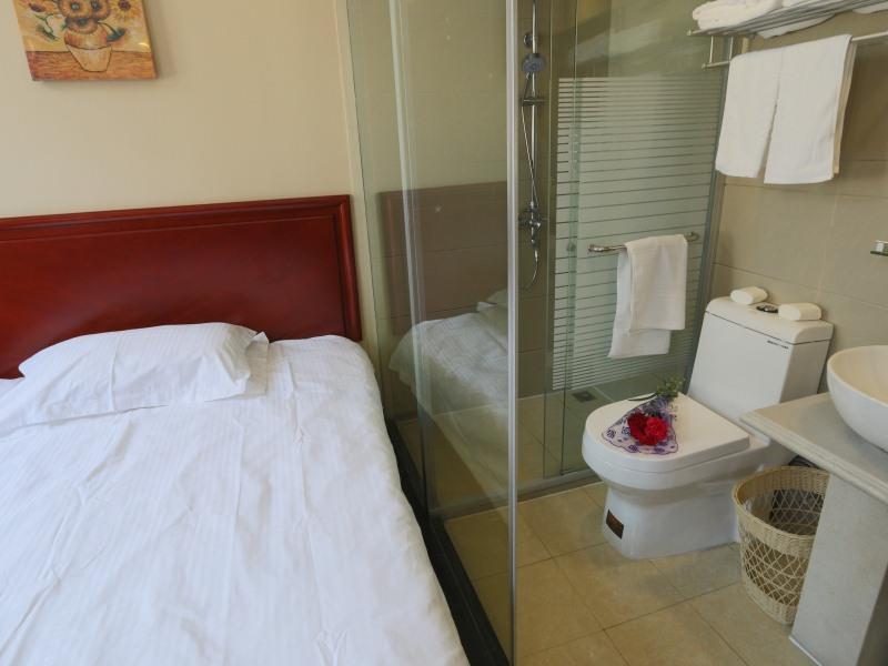 Greentree Inn Shanghai Pudong Airport Huaxia East Road Railway Station Shell Hotel Buitenkant foto