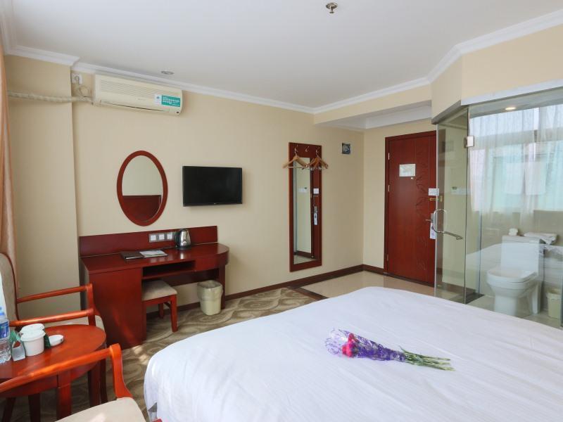 Greentree Inn Shanghai Pudong Airport Huaxia East Road Railway Station Shell Hotel Buitenkant foto