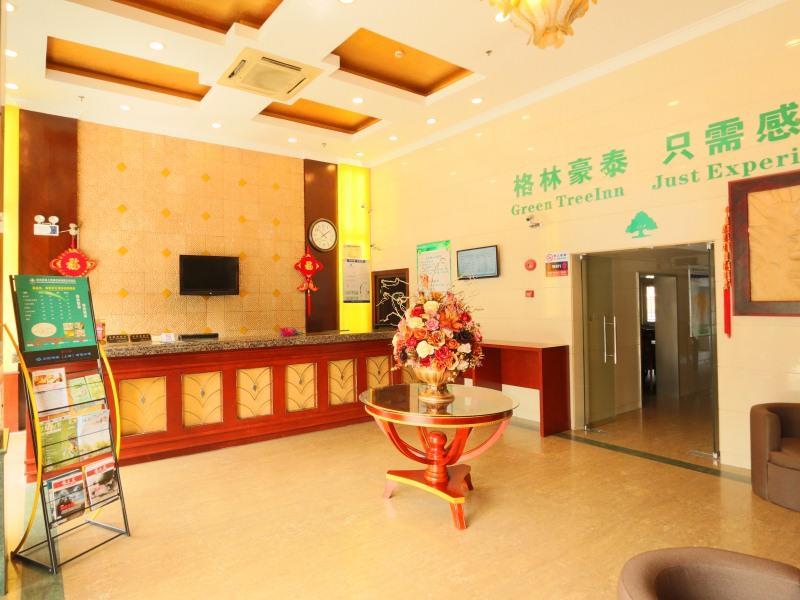 Greentree Inn Shanghai Pudong Airport Huaxia East Road Railway Station Shell Hotel Buitenkant foto