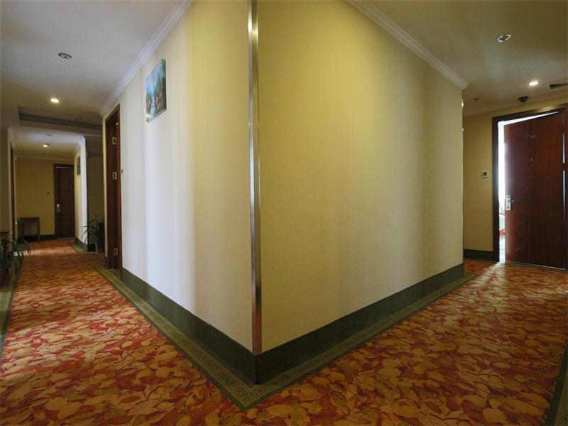 Greentree Inn Shanghai Pudong Airport Huaxia East Road Railway Station Shell Hotel Buitenkant foto