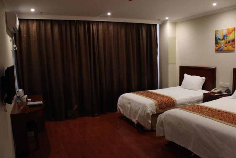 Greentree Inn Shanghai Pudong Airport Huaxia East Road Railway Station Shell Hotel Buitenkant foto